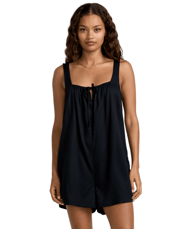RVCA Women's Oliver Romper RVCA Black Women's Rompers & Jumpsuits RVCA 