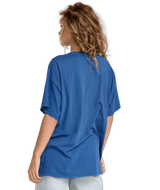 RVCA Women's Baggie Tee T-Shirt Sapphire Blue Women's T-Shirts RVCA 