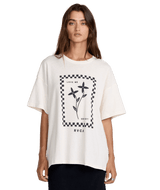 RVCA Women's Love Me Boyfriend T-Shirt Cloud Women's Short Sleeve T-Shirts RVCA 