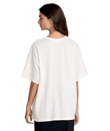 RVCA Women's Love Me Boyfriend T-Shirt Cloud Women's Short Sleeve T-Shirts RVCA 