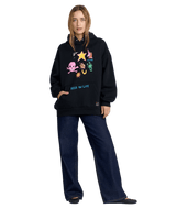 RVCA Women's Dani Miller Oversized Hoodie RVCA Black