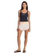 RVCA Women's Bird Of Prey Tank Top Washed Black Women's Tank Tops and Halter Tops RVCA 