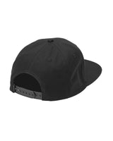 RVCA VA Infield Snapback Hat Black Men's Hats RVCA 