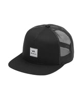 RVCA VA ATW Trucker Hat Black Men's Hats RVCA 