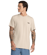 RVCA Sport Vent T-Shirt Light Khaki Men's Short Sleeve T-Shirts RVCA 