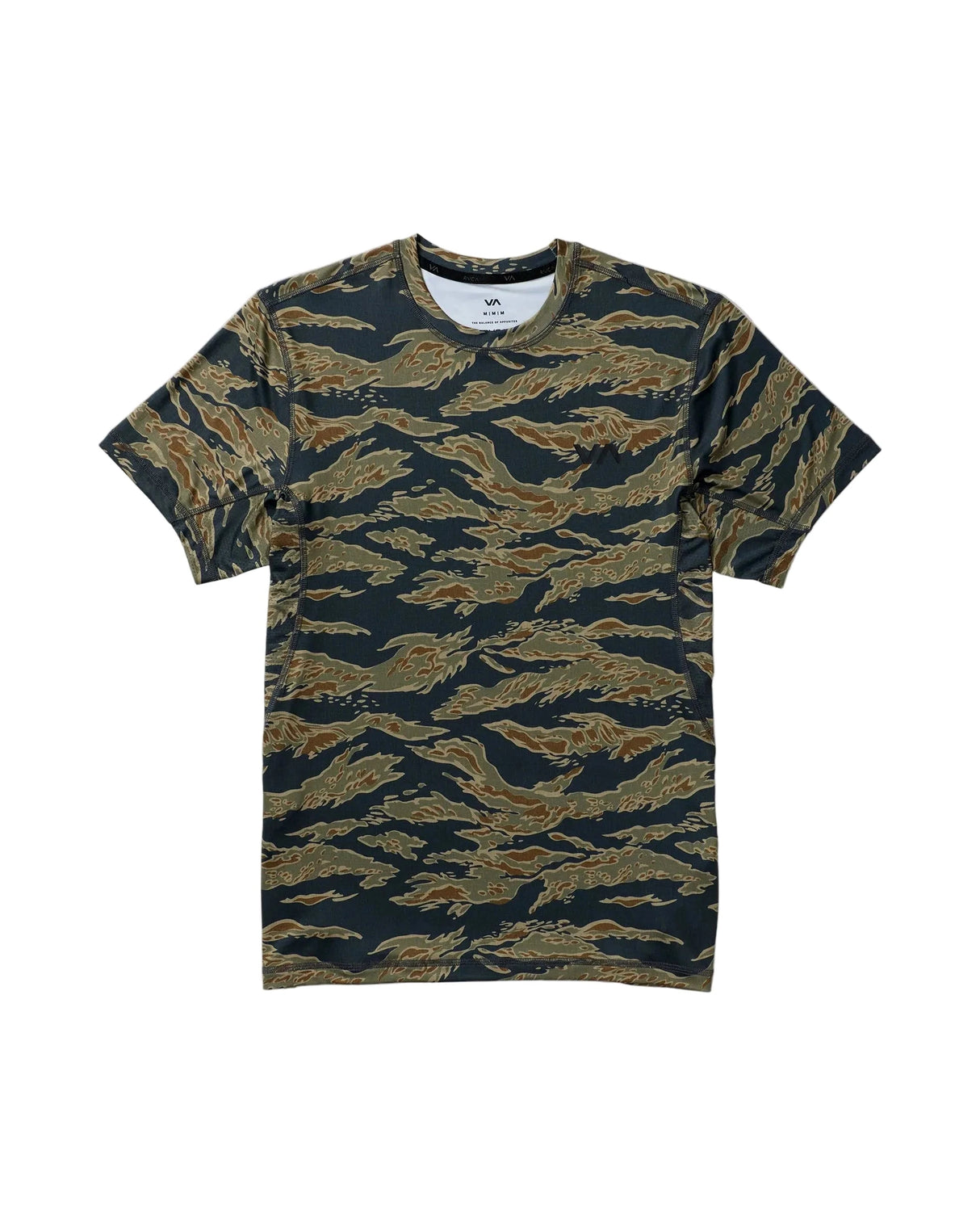 RVCA Sport Vent T-Shirt Tiger Camo Men's Short Sleeve T-Shirts RVCA 