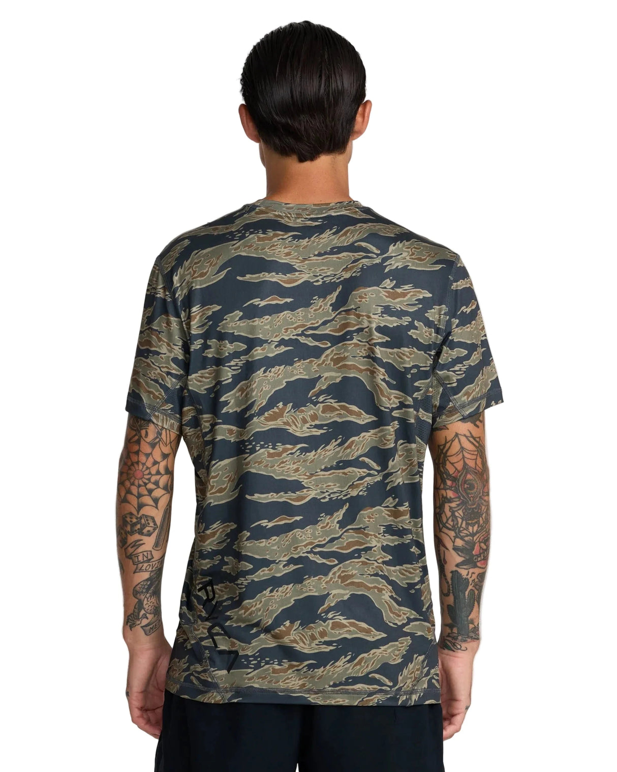 RVCA Sport Vent T-Shirt Tiger Camo Men's Short Sleeve T-Shirts RVCA 