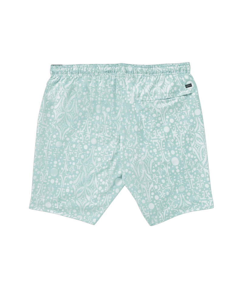 RVCA Rich Jacobs Yogger 17" Stretch Shorts Blue Haze Men's Walkshorts RVCA 