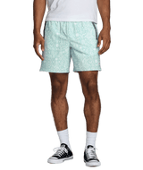 RVCA Rich Jacobs Yogger 17" Stretch Shorts Blue Haze Men's Walkshorts RVCA 