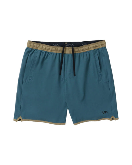 RVCA Yogger Stretch Contrast Shorts Duck Blue Men's Walkshorts RVCA 