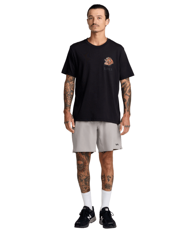 RVCA Yogger Stretch 17" Shorts Brown Stone Men's Walkshorts RVCA 