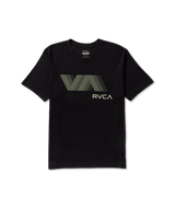 RVCA VA Blur T-Shirt Black Men's Short Sleeve T-Shirts RVCA 