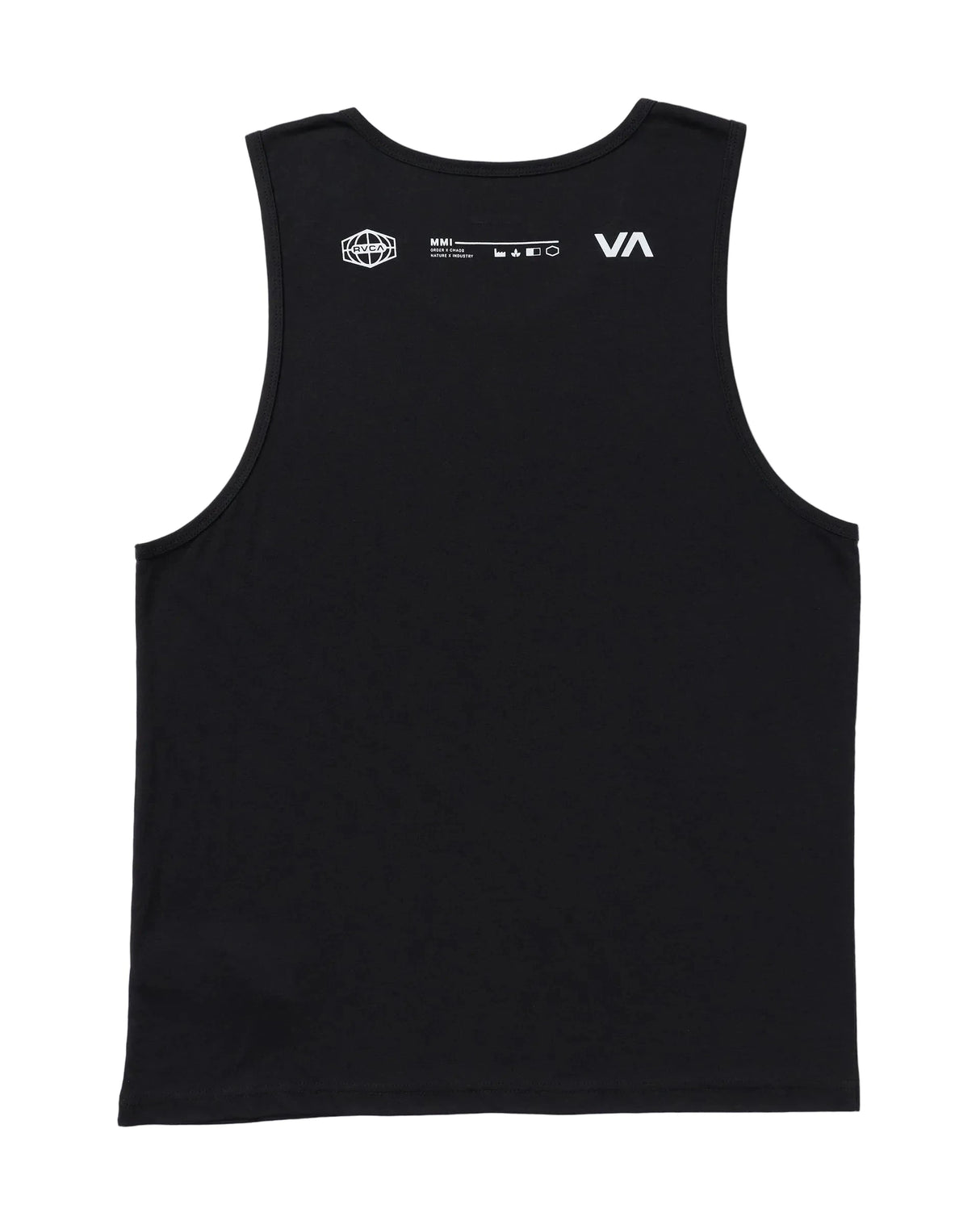 RVCA World Hex Tank Top Black Men's Tank Tops RVCA 
