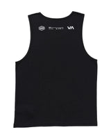 RVCA World Hex Tank Top Black Men's Tank Tops RVCA 