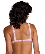 RVCA Women's Roma Fixed Tall Triangle Bikini Top Orchid Women's Bikini Tops RVCA 