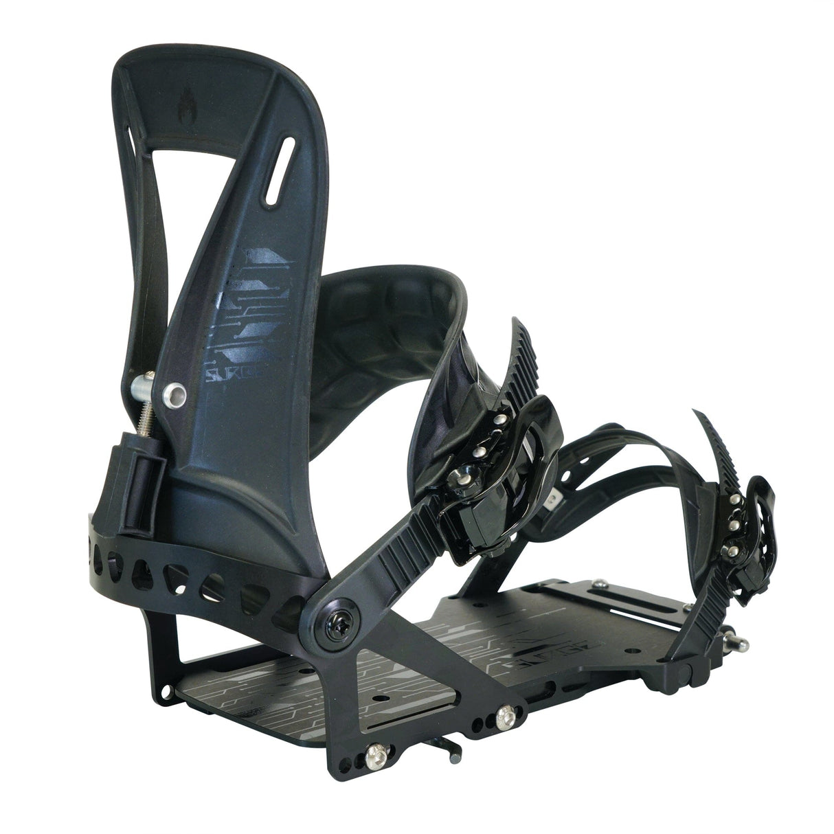 SPARK R&D Surge ST Splitboard Bindings Black 2025 Men's Splitboard Bindings Spark R&D 