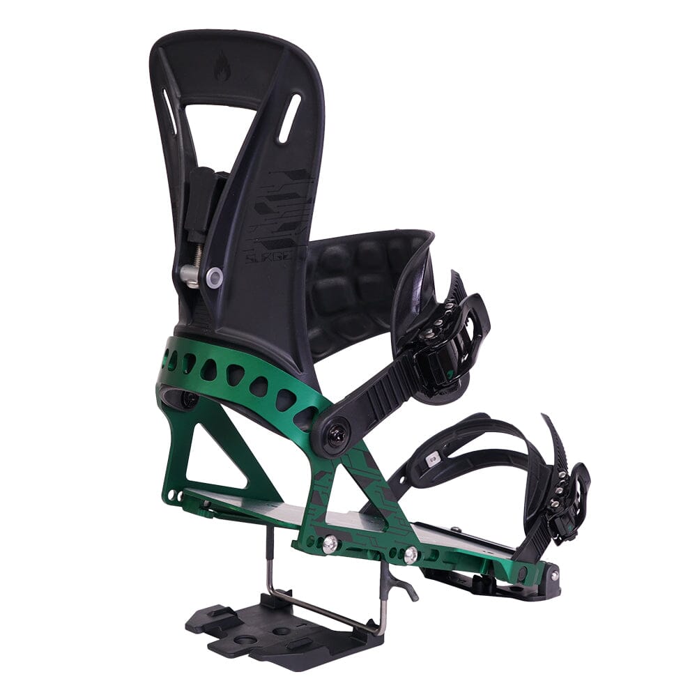 SPARK R&D Surge ST Splitboard Bindings Green 2025 Men's Splitboard Bindings Spark R&D 