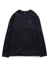 BURTON [ak] Baker Stretch Crewneck Fleece True Black Men's Base Layers Burton 