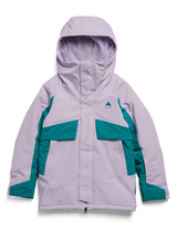 BURTON Kids Ascutney 2L Snow Jacket Moondust Purple/Pacific Teal 2027 Youth Snow Jackets Burton 