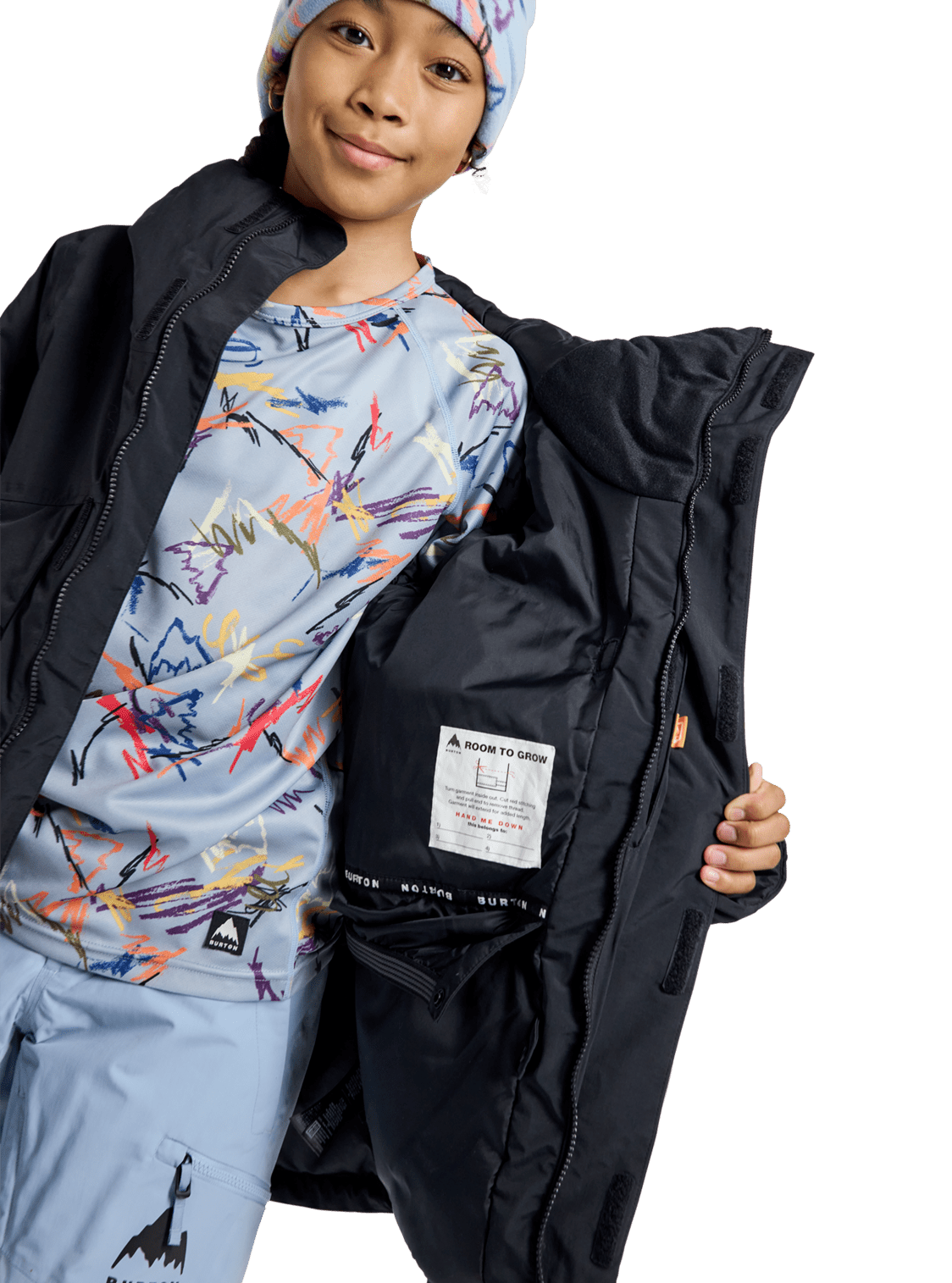 BURTON Kids Ascutney 2L Snow Jacket True Black 2027 Youth Snow Jackets Burton 