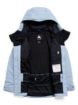 BURTON Kids Hillslope Snow Jacket Dusty Blue 2027 Youth Snow Jackets Burton 