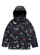 BURTON Kids Hillslope Snow Jacket Seersucker Camo 2027 Youth Snow Jackets Burton 