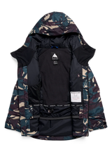 BURTON Kids Hillslope Snow Jacket Seersucker Camo 2027 Youth Snow Jackets Burton 