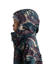 BURTON Kids Hillslope Snow Jacket Seersucker Camo 2027 Youth Snow Jackets Burton 