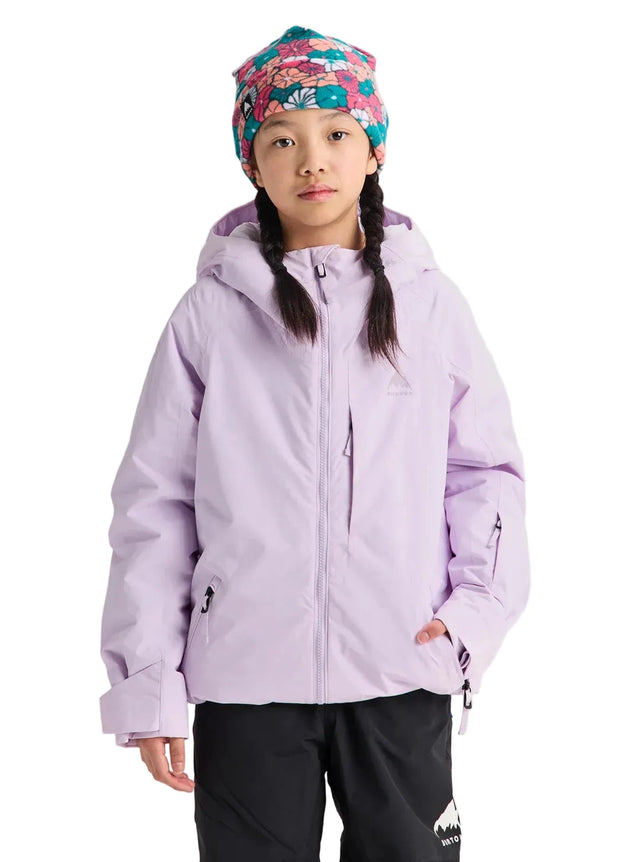 BURTON Kids Hillslope Snow Jacket Moondust Purple 2027 Youth Snow Jackets Burton 