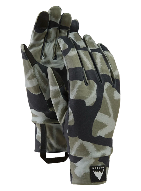 BURTON Touchscreen Glove Liner Graffiti Camo Men's Glove Liners Burton 