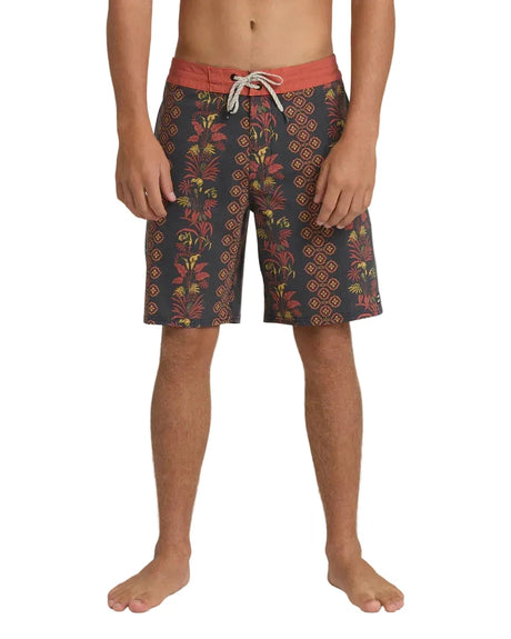 BILLABONG Sundays Lo Tide 18" Boardshorts Black Men's Boardshorts Billabong 