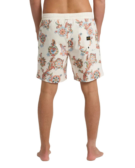 BILLABONG Good Times Layback Trunk 16" Boardshorts Oatmeal Men's Boardshorts Billabong 