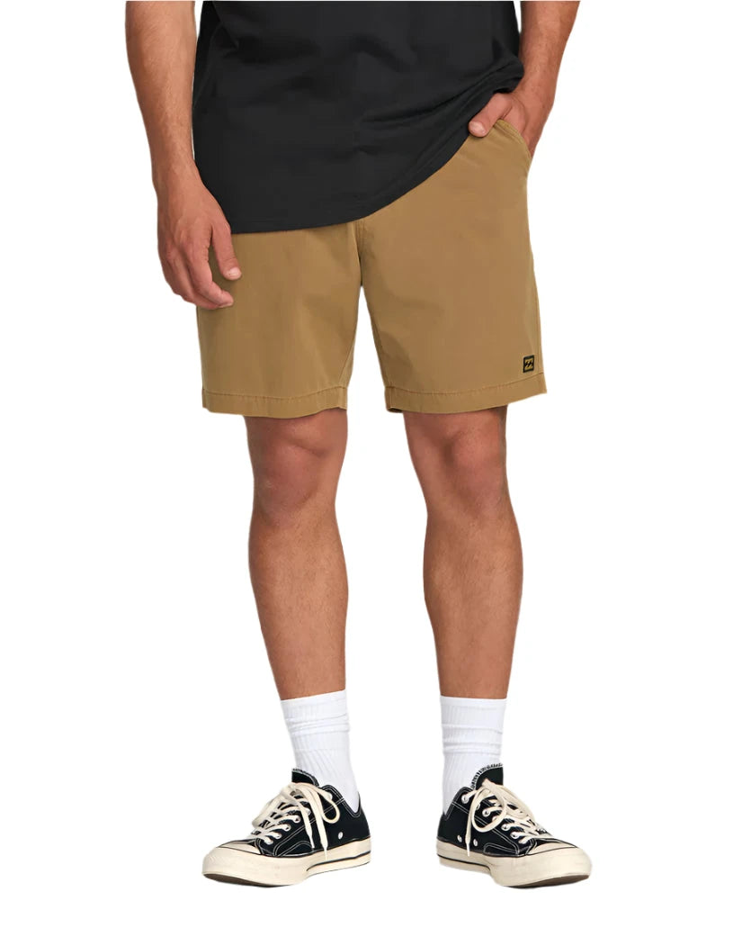 BILLABONG Crossfire Wave Wash Submersible Hybrid Shorts Tobacco Men's Hybrid Shorts Billabong 