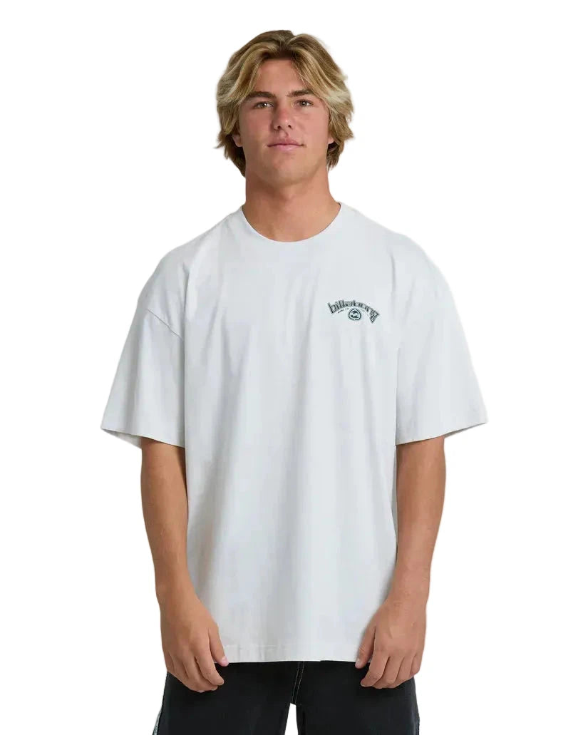 BILLABONG Spec 73 Arch OG T-Shirt Fog Grey Men's Short Sleeve T-Shirts Billabong 
