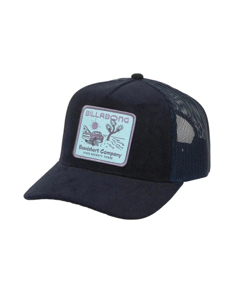 BILLABONG Peaked Trucker Hat Navy Men's Hats Billabong 