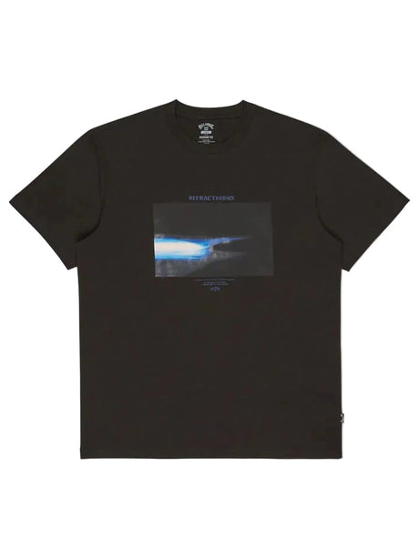BILLABONG Night Surf Premium T-Shirt Black Vintage Men's Short Sleeve T-Shirts Billabong 