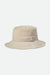 BRIXTON Women's Petra Packable Bucket Hat Whitecap Women's Hats Brixton 