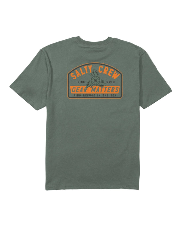SALTY CREW Gear Shop T-Shirt Laurel Wreath Men's Short Sleeve T-Shirts Salty Crew 