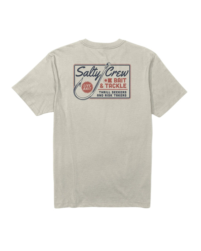 SALTY CREW Hooked Up T-Shirt Bone Men's Short Sleeve T-Shirts Salty Crew 