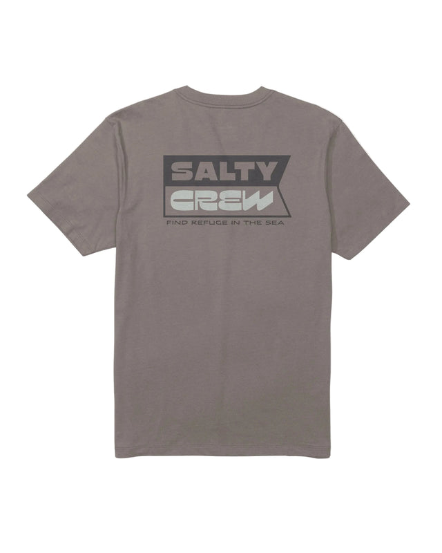 SALTY CREW Inverse Flag T-Shirt Cinder Men's Short Sleeve T-Shirts Salty Crew 