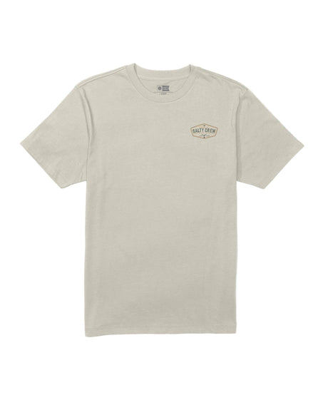 SALTY CREW Tailfin Crew T-Shirt Bone Men's Short Sleeve T-Shirts Salty Crew 