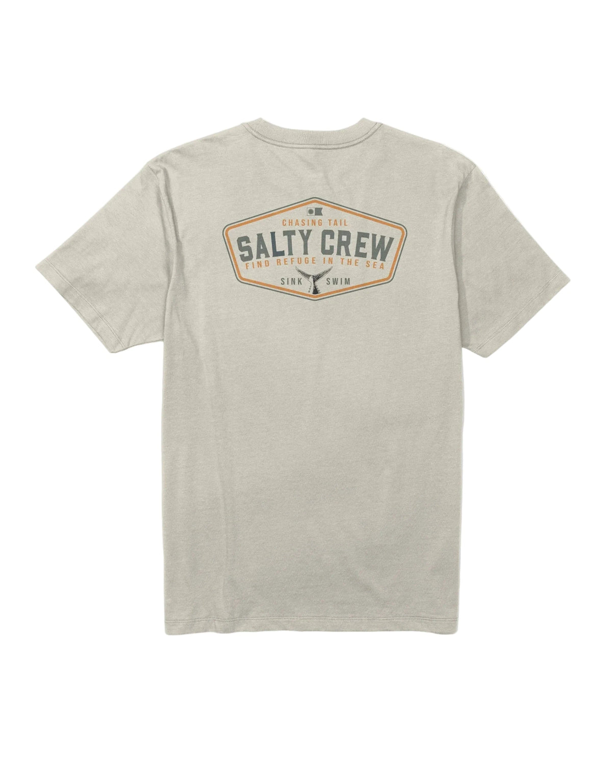 SALTY CREW Tailfin Crew T-Shirt Bone Men's Short Sleeve T-Shirts Salty Crew 