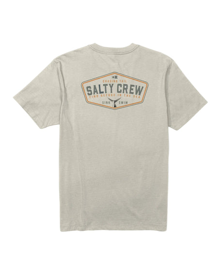 SALTY CREW Tailfin Crew T-Shirt Bone Men's Short Sleeve T-Shirts Salty Crew 