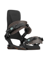 ROME Katana AsymWrap Pro Snowboard Bindings Black/Slate 2026 Men's Snowboard Bindings Rome 