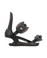 ROME Katana AsymWrap Pro Snowboard Bindings Black/Slate 2026 Men's Snowboard Bindings Rome 