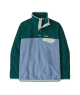 PATAGONIA Lightweight Synchilla Snap-T Fleece Pullover Barnacle Blue Women's Sweaters Patagonia 