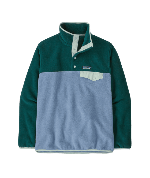 PATAGONIA Lightweight Synchilla Snap-T Fleece Pullover Barnacle Blue Women's Sweaters Patagonia 