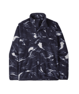 PATAGONIA Lightweight Synchilla Snap-T Fleece Pullover Polar Breeze/Sunken Blue Men's Sweaters Patagonia 