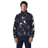 PATAGONIA Lightweight Synchilla Snap-T Fleece Pullover Polar Breeze/Sunken Blue Men's Sweaters Patagonia 