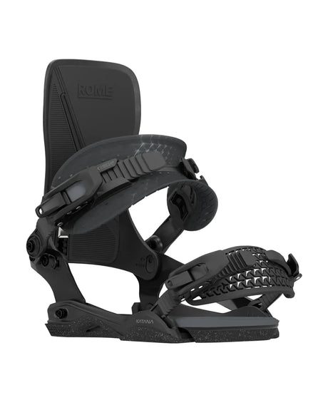 ROME Katana AW Snowboard Bindings Black 2027 Men's Snowboard Bindings Rome 
